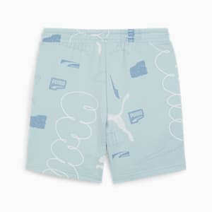 CLASSICS BRAND LOVE Big Kids' Shorts, Turquoise Surf, extralarge