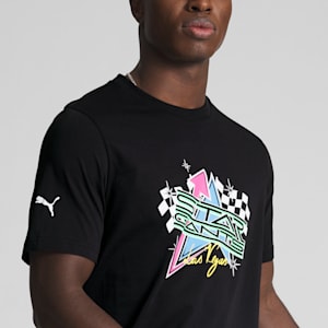 Mercedes AMG-Petronas F1® Garage Crews Las Vegas Men's Tee, PUMA Black, extralarge