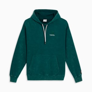 NYC REMIX Logo Men's Hoodie, Malachite, extralarge
