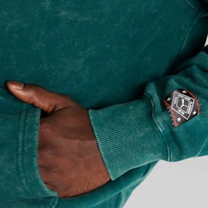 NYC REMIX Logo Men's Hoodie, Malachite, extralarge