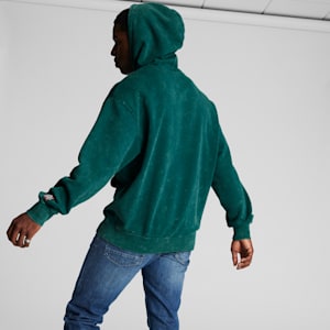 NYC REMIX Logo Men's Hoodie, Malachite, extralarge