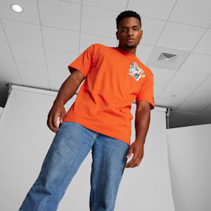 NYC Remix Men's Graphic Tee, Fall Foliage, extralarge