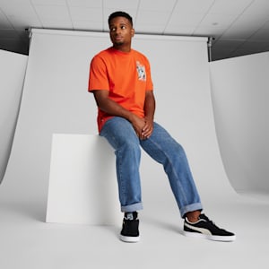 NYC Remix Men's Graphic Tee, Fall Foliage, extralarge
