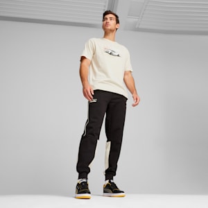 Porsche Legacy Men's Motorsport Sweatpants, PUMA Black, extralarge