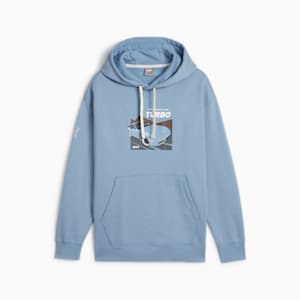 Porsche Legacy 944 Men's Motorsport Graphic Hoodie, Zen Blue, extralarge