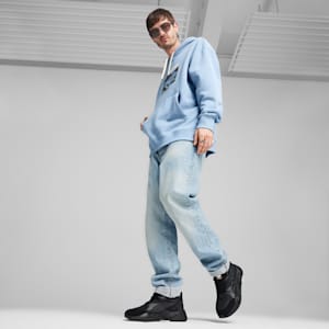 Porsche Legacy 944 Men's Motorsport Graphic Hoodie, Zen Blue, extralarge