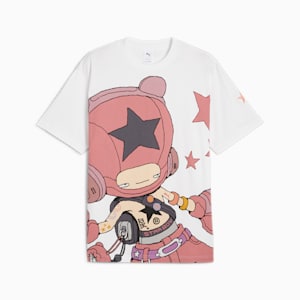 メンズ PUMA x YAMEPI グラフィック 半袖 Tシャツ, PUMA White, extralarge-JPN