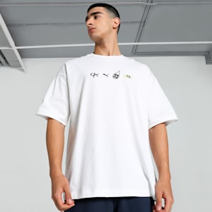 BMW M Motorsport Calder Men's Oversized T-shirt, PUMA White, extralarge-IND