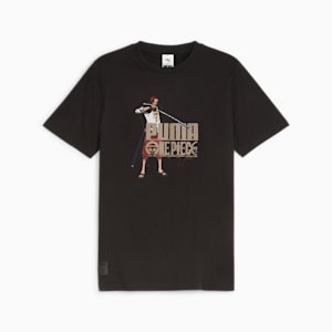 T-shirt à imprimés PUMA x One Piece, PUMA Black, extralarge