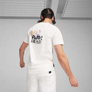 ユニセックス PUMA x ワンピース グラフィック 半袖 Tシャツ, PUMA White, extralarge-JPN