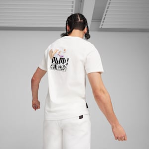 Playera PUMA x ONE PIECE para hombre, PUMA White, extralarge