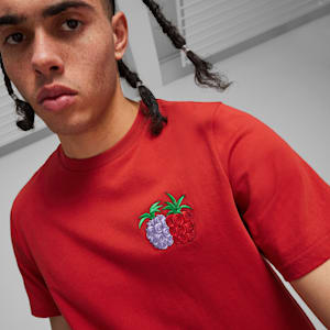 Playera PUMA x ONE PIECE para hombre, Club Red, extralarge