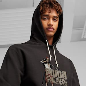 Sudadera PUMA x ONE PIECE para hombre, PUMA Black, extralarge