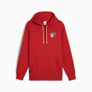 PUMA x ONE PIECE Men's Hoodie, Club Red, extralarge