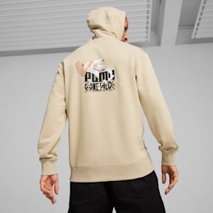 Sudadera PUMA x ONE PIECE para hombre, Putty, extralarge