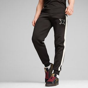 PUMA x ONE PIECE Men's T7 Pants, PUMA Black, extralarge-IND