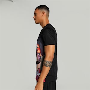 Playera con estampado integral para hombre PUMA x ONE PIECE, PUMA Black, extralarge