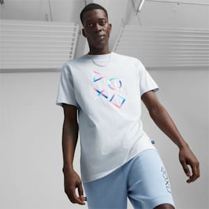 T-shirt homme PUMA x PLAYSTATION® I, Silver Mist, extralarge