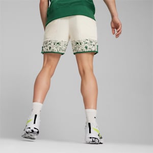 Pantalones cortos de baloncesto The Fairgrounds Terry para hombre, Frosted Ivory, extralarge