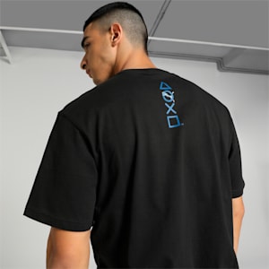 PUMA x PLAYSTATION Men's T-shirt, PUMA Black, extralarge-IND