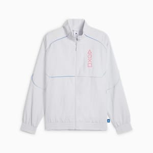 PUMA x PLAYSTATION Men's Jacket, Silver Mist, extralarge-IND