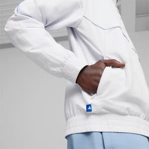 PUMA x PLAYSTATION Men's Jacket, Silver Mist, extralarge-IND