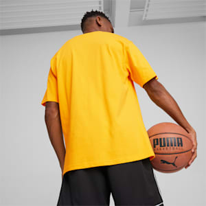Jaws Core Men's Basketball T-shirt, Yellow Sizzle, extralarge-IND