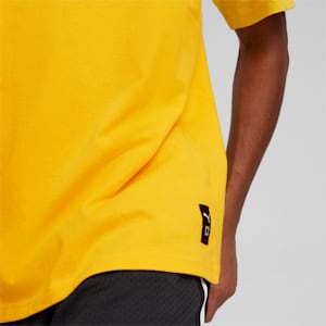 Jaws Core Men's Basketball T-shirt, Yellow Sizzle, extralarge-IND