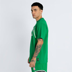 Jaws Core Men's Basketball T-shirt, Archive Green, extralarge-IND