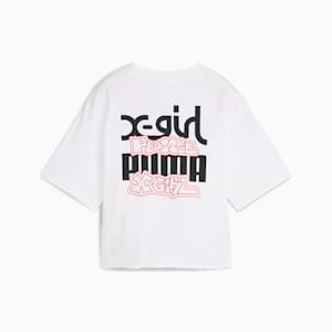 PUMA x X-GIRL Women's T-shirt, PUMA White, extralarge-IND
