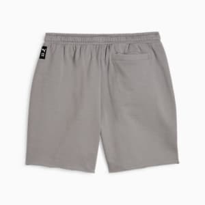 SHOWTIME Men's Basketball Terry Shorts, Stormy Slate, extralarge