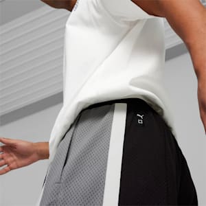 Shorts de básquetbol en tejido de malla para hombre Showtime, PUMA Black, extralarge