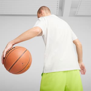 SHOWTIME Hoops Excellence Men's Basketball Tee, Cheap Jmksport Jordan Outlet cedric_castex White, extralarge