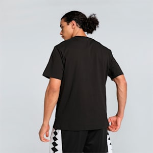 Jaws EMB Core Men's Basketball Tee, PUMA Black, extralarge-IND