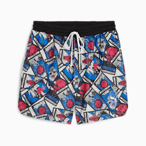 In Your Cards Men's Basketball Shorts, Alpine Snow-AOP, extralarge-IND