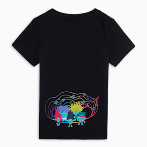 PUMA x TROLLS Kids' T-shirt, PUMA Black, extralarge-IND
