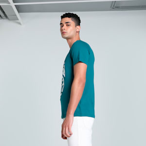 The Hooper Men's Basketball T-shirt, Cold Green, extralarge-IND