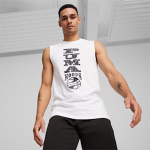 The Hooper Men's Basketball Tank, PUMA White, extralarge-IND