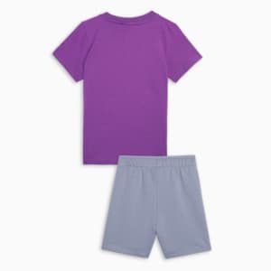 PUMA x TROLLS Minicats Toddlers' Set, Gray Fog, extralarge-IND