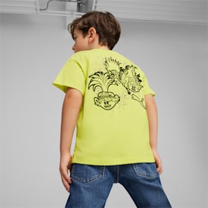PUMA x TROLLS Kids' Graphic T-shirt, Lime Sheen, extralarge-IND