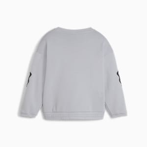 PUMA x TROLLS Little Kids' Sweatshirt, Gray Fog, extralarge