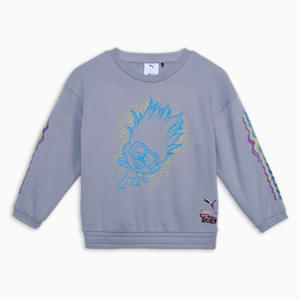 PUMA x TROLLS Kids' Sweatshirt, Gray Fog, extralarge-IND