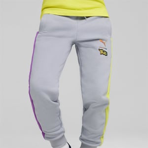 PUMA x TROLLS Little Kids' T7 Track Pants, Gray Fog, extralarge