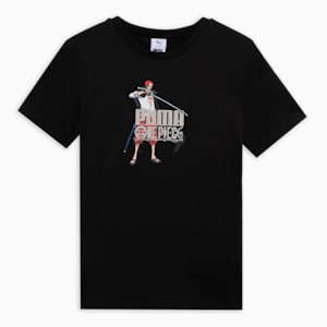 PUMA x ONE PIECE Youth Graphic T-shirt, PUMA Black, extralarge-IND