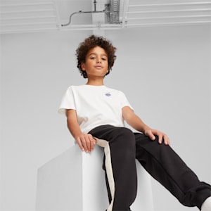 キッズ ボーイズ PUMA x ワンピース 半袖 Tシャツ 128-164cm, PUMA White, extralarge-JPN