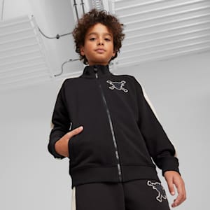 PUMA x ONE PIECE YouthT7 Jacket, PUMA Black, extralarge-IND