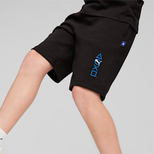 PUMA x PLAYSTATION Youth Shorts, PUMA Black, extralarge-IND