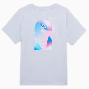 PUMA x PLAYSTATION Youth T-shirt, Silver Mist, extralarge-IND