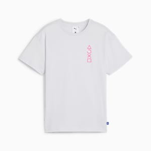 T-shirt II PUMA x PLAYSTATION® pour enfant et adolescent, Silver Mist, extralarge