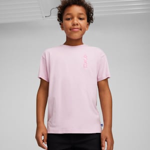 PUMA x PLAYSTATION® Big Kids' Tee II, Grape Mist, extralarge